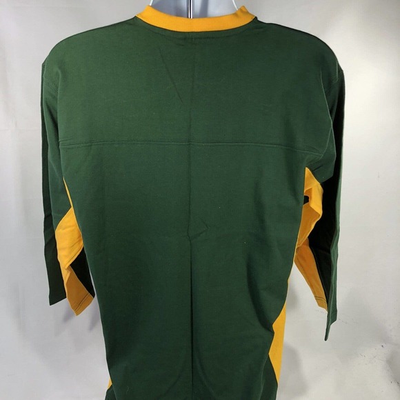 Vintage Deadstock NWT Green Bay Packers 3/4 Sleeve Shirt M Game Day 90s 1998 - Picture 8 of 12